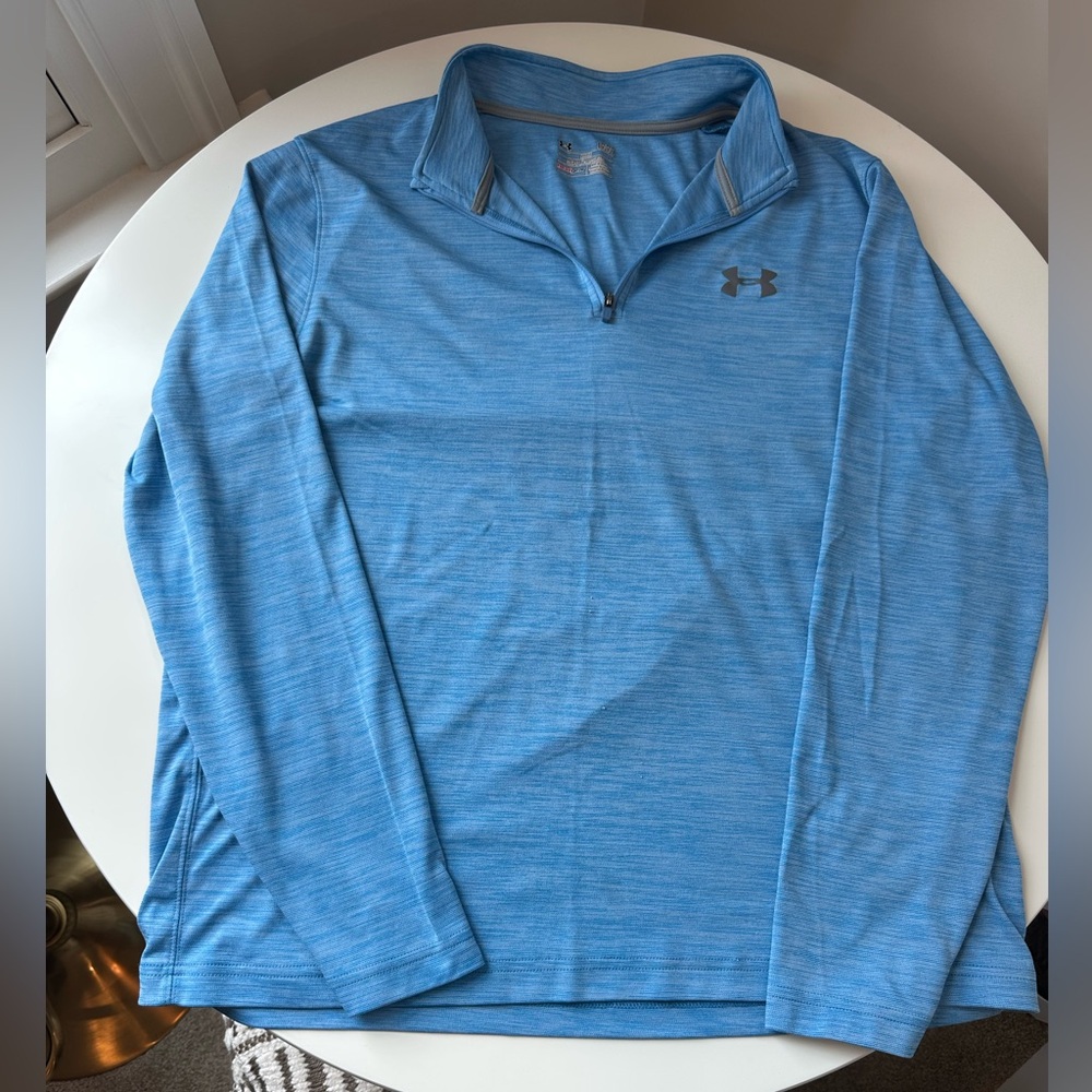Under Armour Blue Quarter-Zip Pullover
